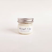 Load image into Gallery viewer, Pineapple & Sage | Mason Jar Candle