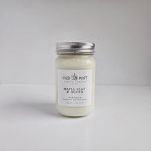 Load image into Gallery viewer, Maple Leaf & Acorn - Soy Candle