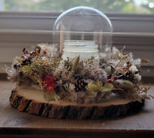 Load image into Gallery viewer, Winter Candle Wreath