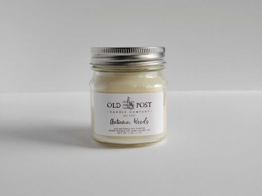 Autumn Woods | Mason Jar Candle