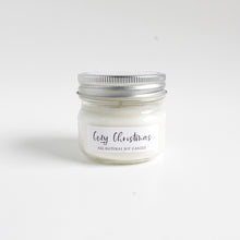 Load image into Gallery viewer, Cozy Christmas | Mason Jar Candle

