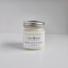 Load image into Gallery viewer, Maple Leaf &amp; Acorn - Soy Candle

