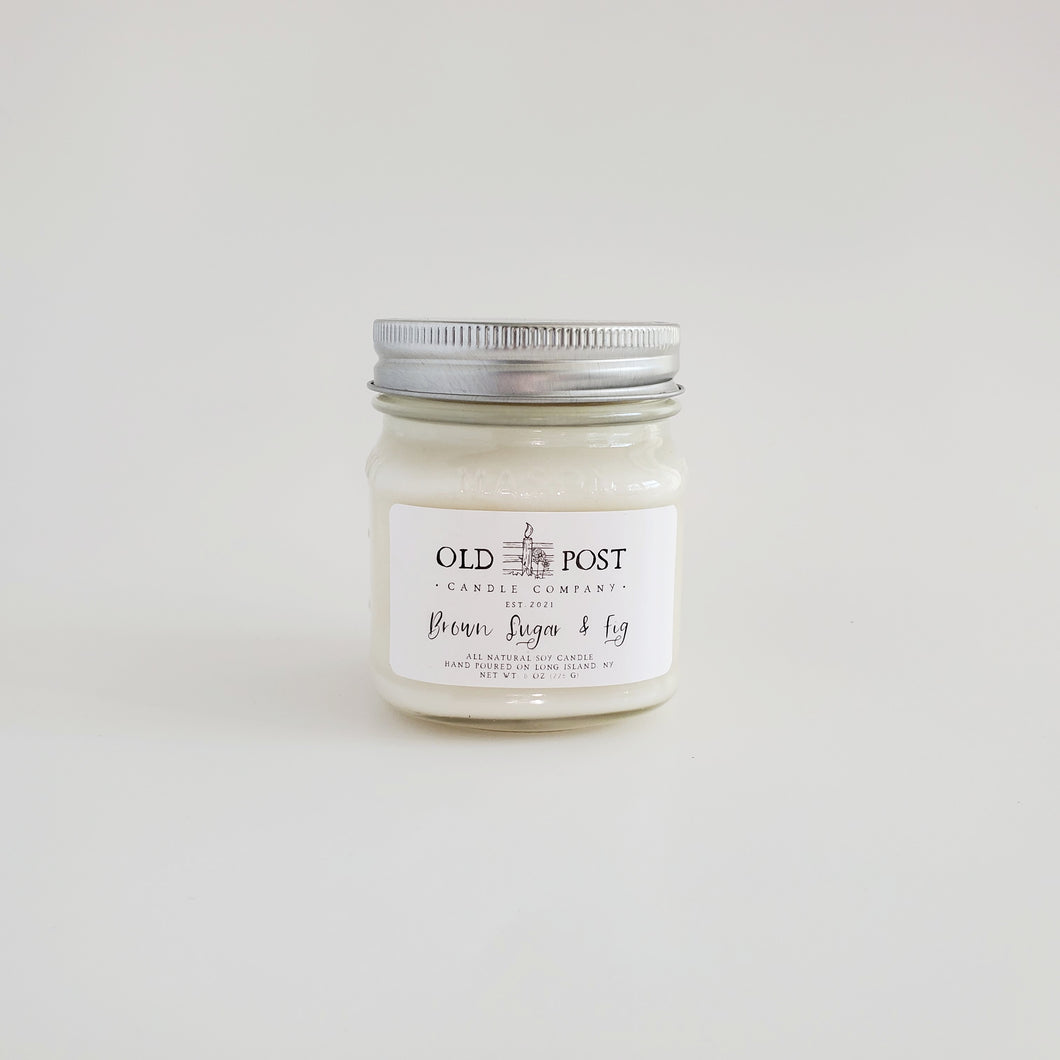 Brown Sugar & Fig | Mason Jar Candle