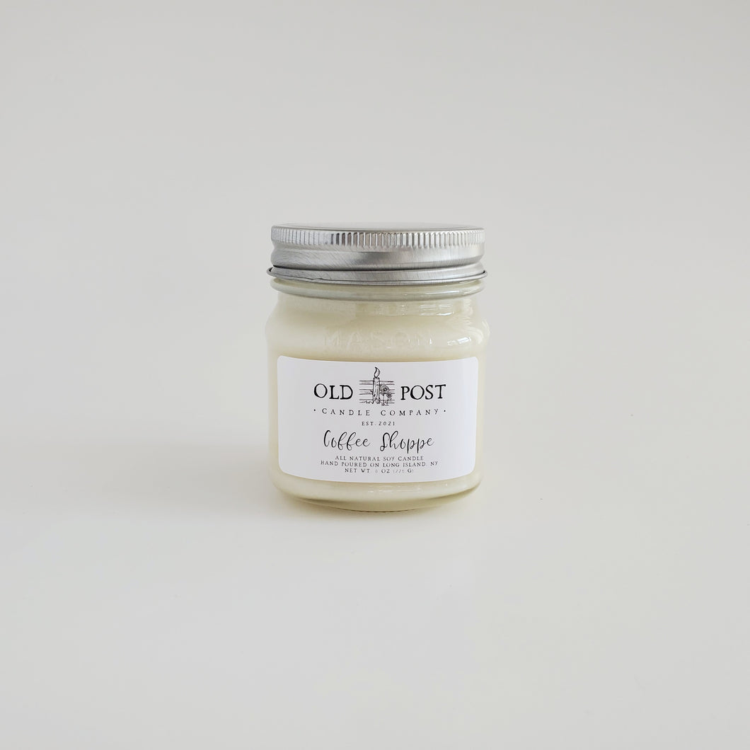 Coffee Shoppe | Mason Jar Candle