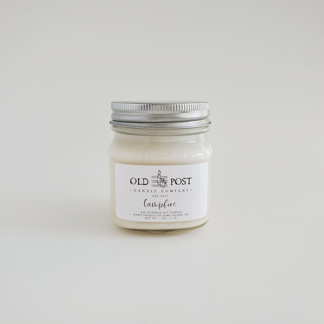 Campfire | Mason Jar Candle