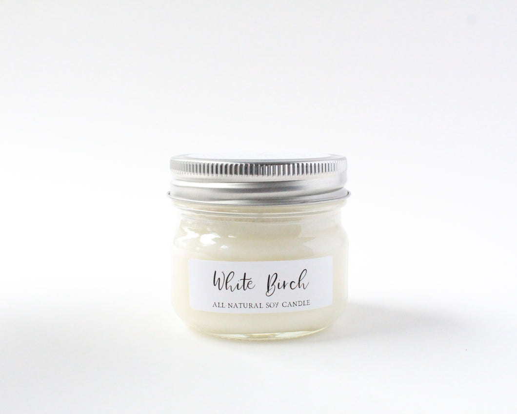 White Birch | Mason Jar Candle